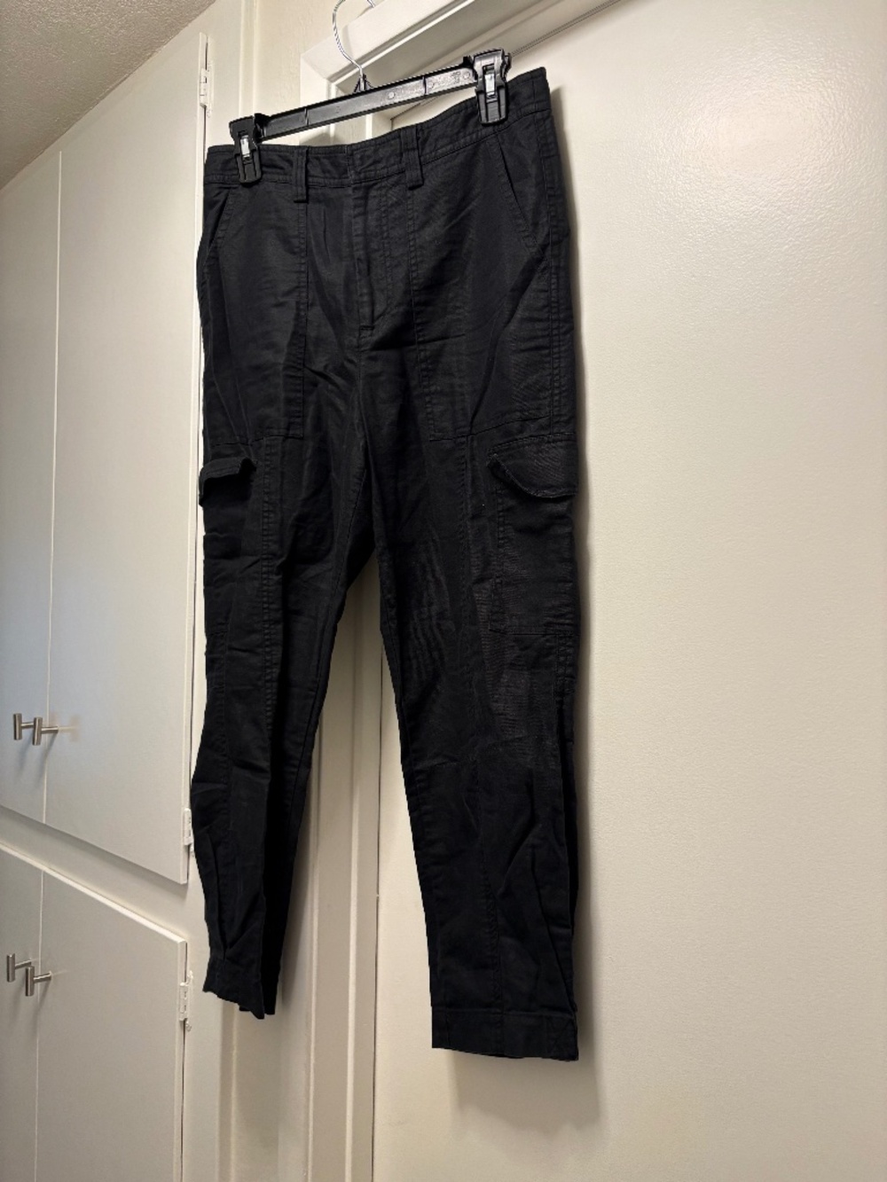 Quince linen twill cargo pants - size medium
